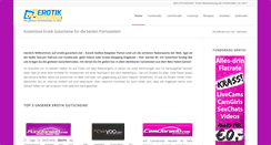Desktop Screenshot of erotik-gutschein.net
